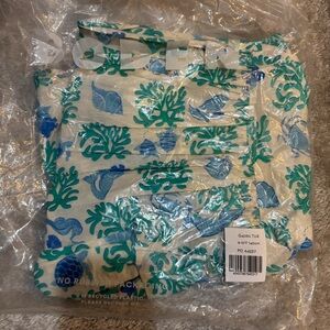 Boden Blue and Green Aqua Lagoon Sea Life flutter dress 9-10